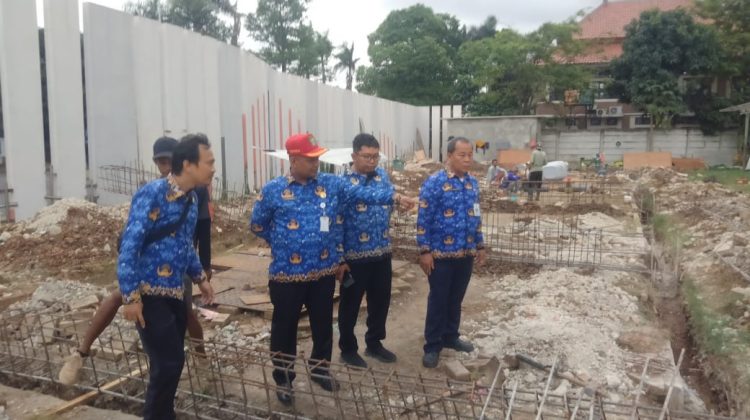 Lokasi rencana pembangunan mini soccer di Komplek lapangan tembak Cipete (foto:ist)