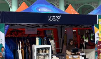 Stan Utara Brownie di Festival Al Azhom 