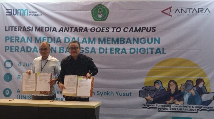 Unis Tangerang dan LKBN Antara Kerjasama Tri Dharma Perguruan Tinggi, Berikut Hasilnya
