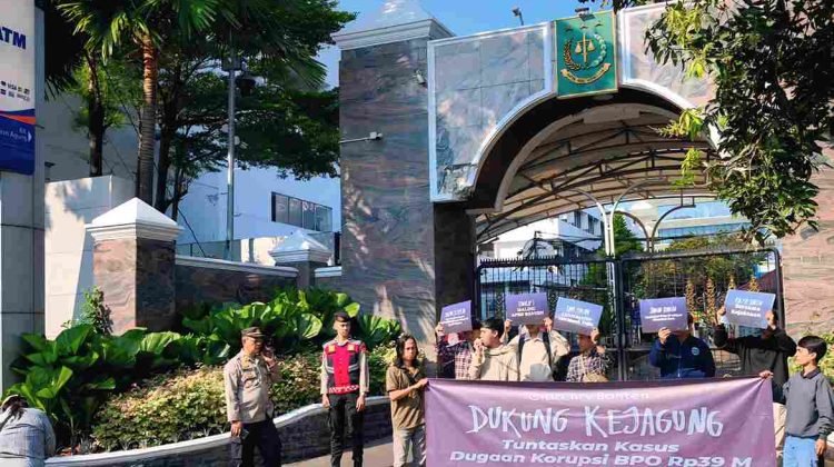 Aksi Citizenry Banten di Kejaksaan Agung