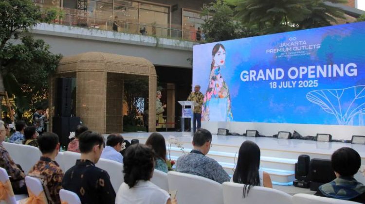 Pembukaan Jakarta Premium Outlets (JPO) di Jalur Sutera Boulevard Kecamatan Pinang (foto:ist)