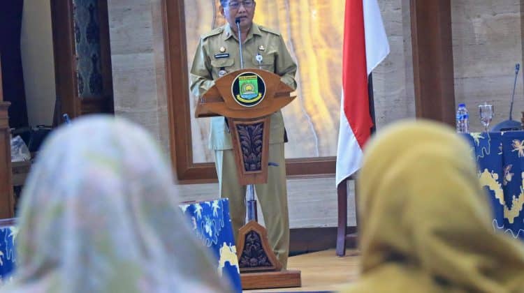Sekretaris Daerah (Sekda) Kota Tangerang, Herman Suwarman saat sosialisasi Aplikasi PATEN di Ruang Rapat Akhlakul Karimah (foto: ist)