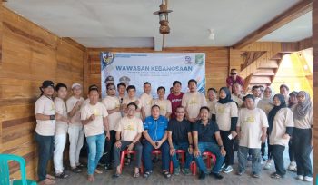 Kegiatan DPD KNPI Kota Tangerang saat menggelar seminar wawasan kebangsaan di Bandung (foto: ist)
