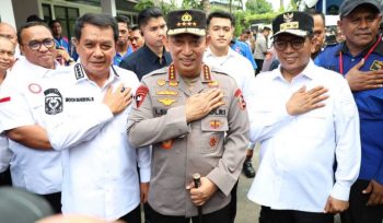Bupati Tangerang saat Mendampingi Kapolri dan Gubernur Banten (foto: ist) 