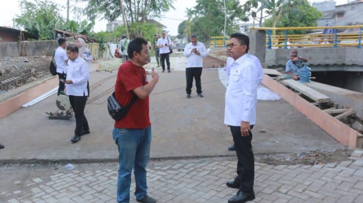 Tinjau Pembangunan, Sachrudin: Peningkatan Infrastruktur Untuk Kenyamanan Masyarakat