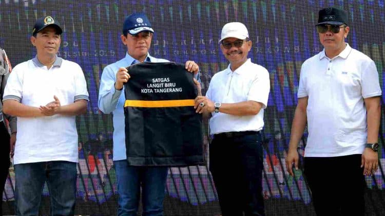 Peresmian Satgas Langit Biru (foto: ist)