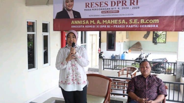 Anggota Komisi XI DPR RI Fraksi Partai Gerindra Dapil Banten II, Annisa Mahesa (foto:ist)