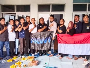 FKWT Kota Tangerang saat Gelar Tasyakuran Resmikan Sekretariat Baru di hadiri Humas Polres Metro Tangerang 