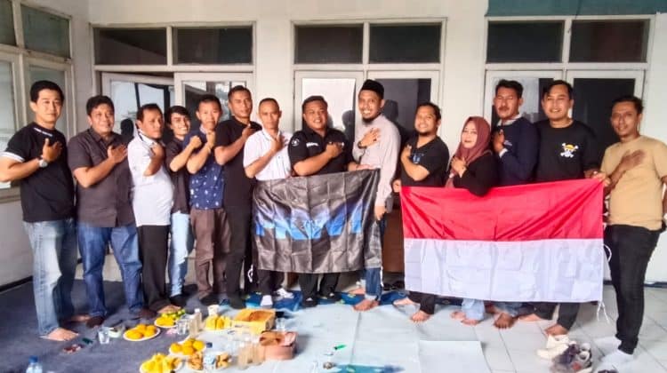 FKWT Kota Tangerang saat Gelar Tasyakuran Resmikan Sekretariat Baru di hadiri Humas Polres Metro Tangerang
