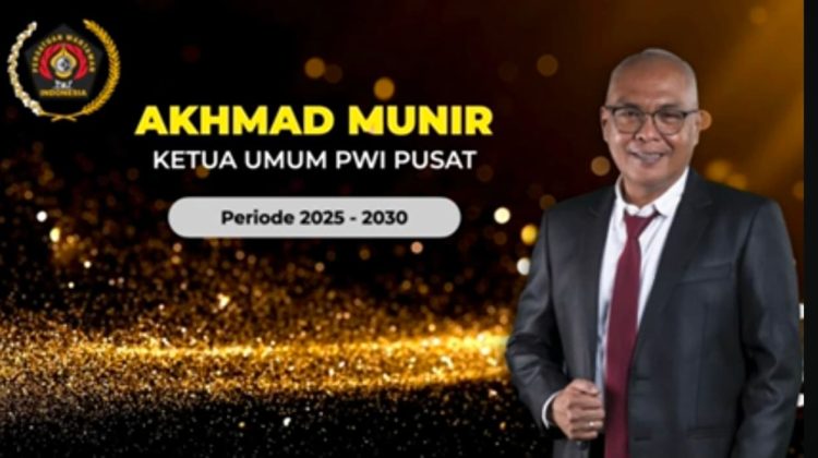 Akhmad Munir Terpilih Ketua Umum dalam Kongres PWI 2025 yang digelar di Balai Pelatihan dan Pengembangan Teknologi Informasi dan Komunikasi (BPPTIK)