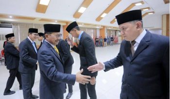 Pelantikan Pejabat Pemkot Tangerang oleh Wali Kota Tangerang (foto:ist)