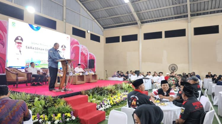 Kegiatan Sarasehan Ormas 2025 yang di gelar di GOR Peninggalan (foto: Tangerangpedia)