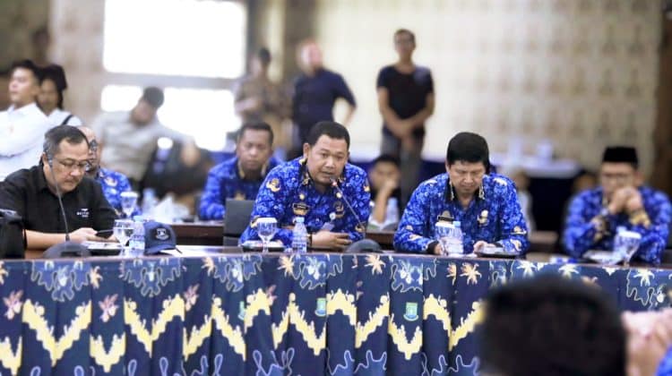 Camat Neglasari Andhika Nugraha Krisyna Murti dalam Rapat Bahas Keselamatan Penerbangan Bandara Soekarno-Hatta