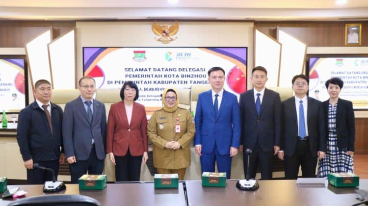 Wabup Intan Tangerang Sambut Delegasi Kota Binzhou (foto:ist)