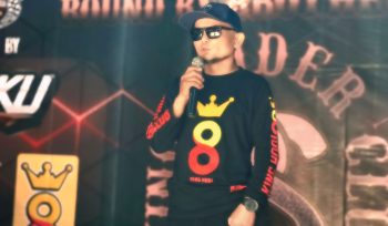 Ketua Umum King Riders Club (KRC) Bandung, saat memberi sambutan di acara Anniversary ke 22th (foto:tangerangpedia)