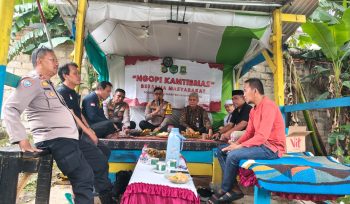 Ngopi Kamtibmas Polsek Pinang (foto : ist)