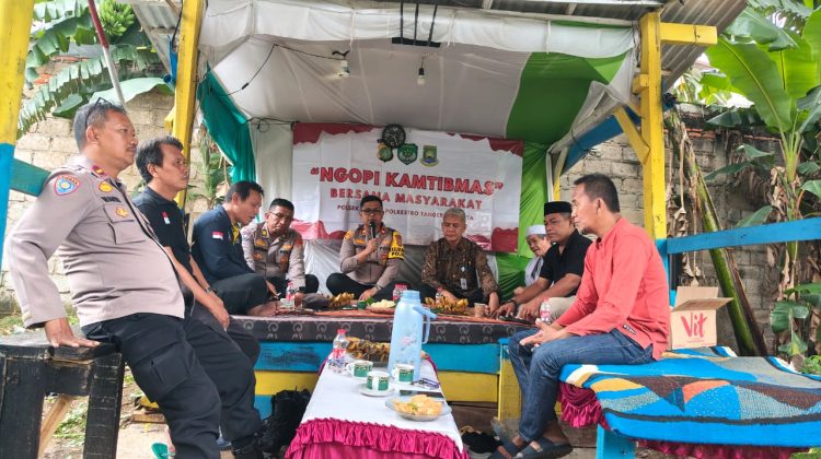 Ngopi Kamtibmas Polsek Pinang (foto : ist)