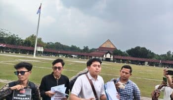 Mahasiswa demo di DPRD Kabupaten Tangerang (foto: ist)