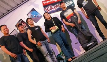Personil WApres setelah perform di angkringan Raden Bagus Semarang (foto:ist)