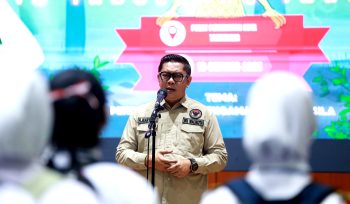 Wakil Wali Kota Tangerang H. Maryono dalam sambutannya pada Latihan Gabungan Capasko 2026 yang digelar di Ruang Al-Amanah (foto: ist)