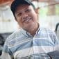 Ketua DPC Partai Gerindra Kota Tangerang, Turidi Susanto saat dimintai keterangan terkait PAW Nurhadi (foto:tangerangpedia)