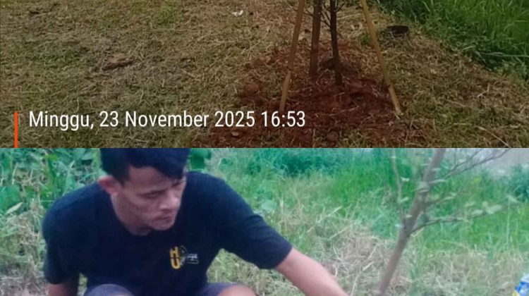 Karang Taruna Kelurahan Mekarsari Dukung Gerakan Banten Teduh, Tangerang Sejuk (foto:ist)