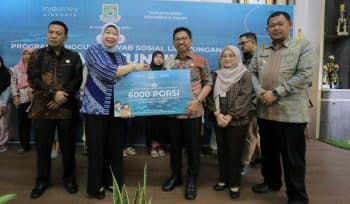 Program Injourney Airports Lawan Stunting resmi diluncurkan di Kecamatan Neglasari (foto: ist)