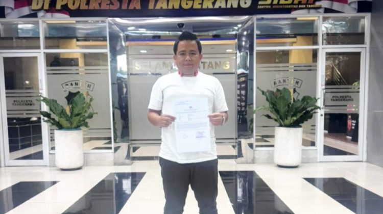 Asep Warga Tangerang Laporkan Konten Kreator terkait Dugaan Ujaran Kebencian ke Polresta Tangerang