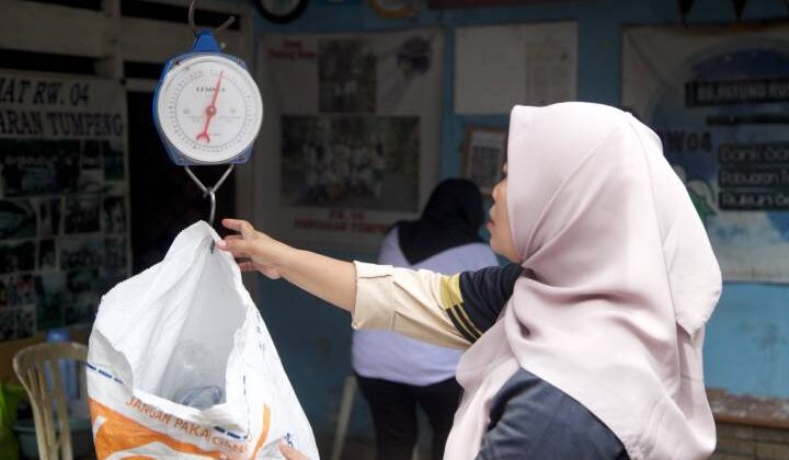 Bank sampah warga (foto:ist)