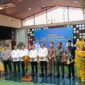 Louncing Logo HUT ke-33 Kota Tangerang di Ruang Patio, Pusat Pemerintahan Kota Tangerang (foto:ist)