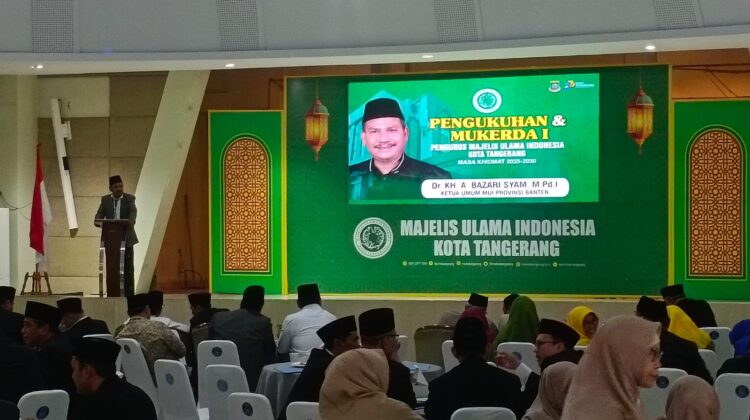 Pengukuhan Kepengurusan Baru MUI Periode 2025–2030 (foto:Zie)