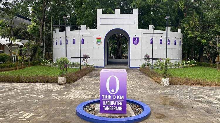 Resmi! Tugu Titik Nol Tangerang Jadi Zona Edukasi Digital