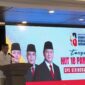 Gubernur Banten Andra Soni sekaligus Ketua DPD Gerindra Provinsi Banten dalam sambutannya pada HUT ke 18 Partai Gerindra (foto:tangerangpedia)