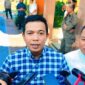 Ketua DPRD Kota Tangerang Rusdi Alam saat membahas persiapan Paripurna HUT ke-33 Kota Tangerang (foto:Zie)