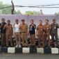 Spot lomba mural Kecamatan Larangan (foto:ist)