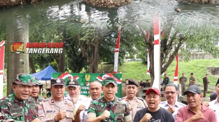 Korem 052 Wijayakrama Bangun Jembatan Penghubung di Kecamatan Pinang