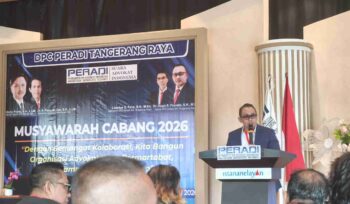 Dr. Hugo S Franata SH.,MH Ketua DPC PERADI SAI Tangerang (foto:tangerangpedia)