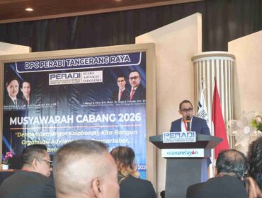 Dr. Hugo S Franata SH.,MH Ketua DPC PERADI SAI Tangerang (foto:tangerangpedia)