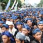 Warga Baduy Kanekes dalam Acara Saba Baduy (foto: Zie)