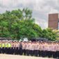Apel personel gabungan untuk pengamanan malam takbir Iduladha 1447 Hijriah di Polres Metro Tangerang Kota (foto: Tangerangpedia)