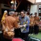 Wakil Wali Kota Tangerang Maryono Hasan saat menghadiri kegiatan Halalbihalal Persatuan Wredatama Republik Indonesia (PWRI) Kota Tangerang (foto:ist)