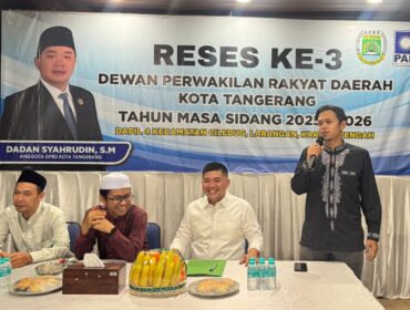 Ketua Fraksi PAN-PPP DPRD Kota Tangerang, Dadan Syahrudin (foto : ist)