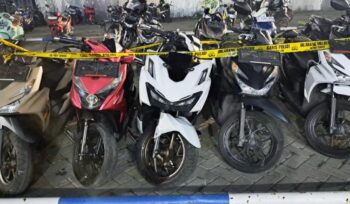 6 Motor Curian Diamankan Polres Metro Tangerang Kota (foto: ist)
