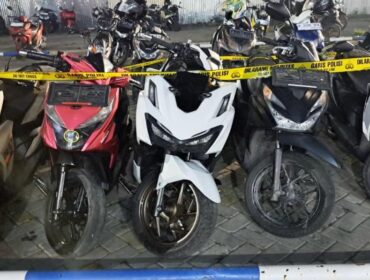 6 Motor Curian Diamankan Polres Metro Tangerang Kota (foto: ist)