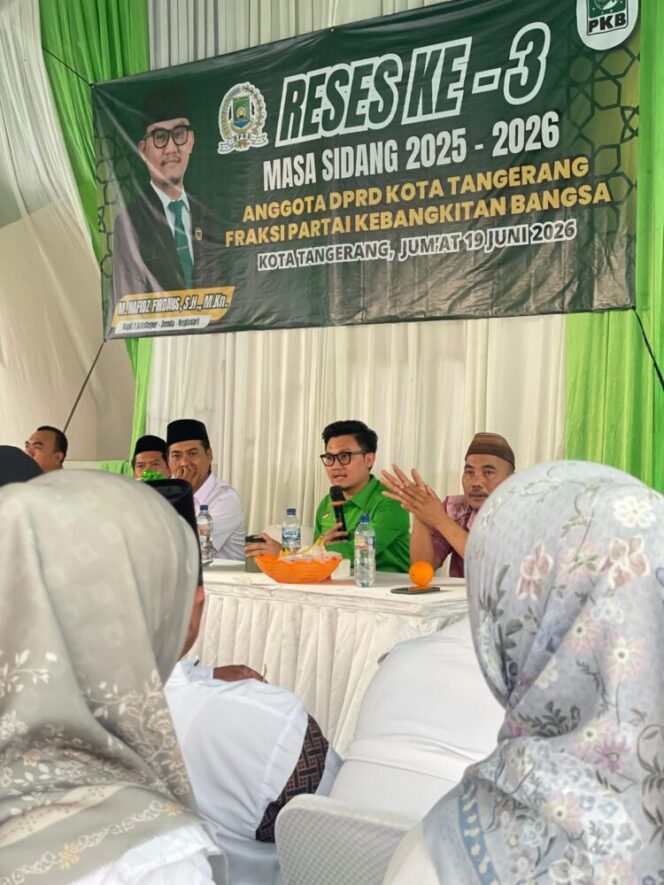 Wakil Ketua Komisi IV DPRD Kota Tangerang dari Fraksi PKB, M. Hafidz Firdaus (foto:ist)