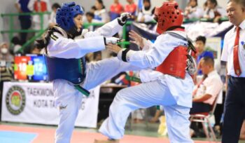 Pertandingan taekwondo antar pelajar di Kota Tangerang (foto: ist)