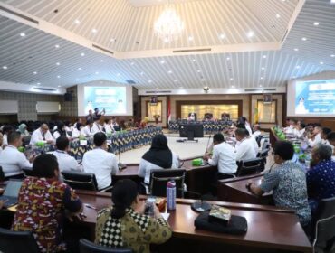 Kegiatan Studi Lapangan Pelatihan Kepemimpinan Administrator Angkatan XVIII Kemenaker di Ruang Akhlakul Karimah (foto: ist)