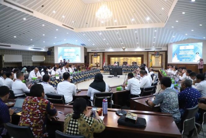 Kegiatan Studi Lapangan Pelatihan Kepemimpinan Administrator Angkatan XVIII Kemenaker di Ruang Akhlakul Karimah (foto: ist)