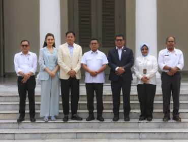 Gubernur Banten Andra Soni saat menerima kunjungan Direktur Utama PT Bondara Global International (doc provinsi Banten)